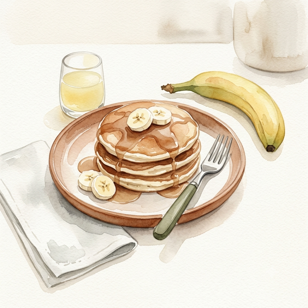 Brr’s Banana Pancakes